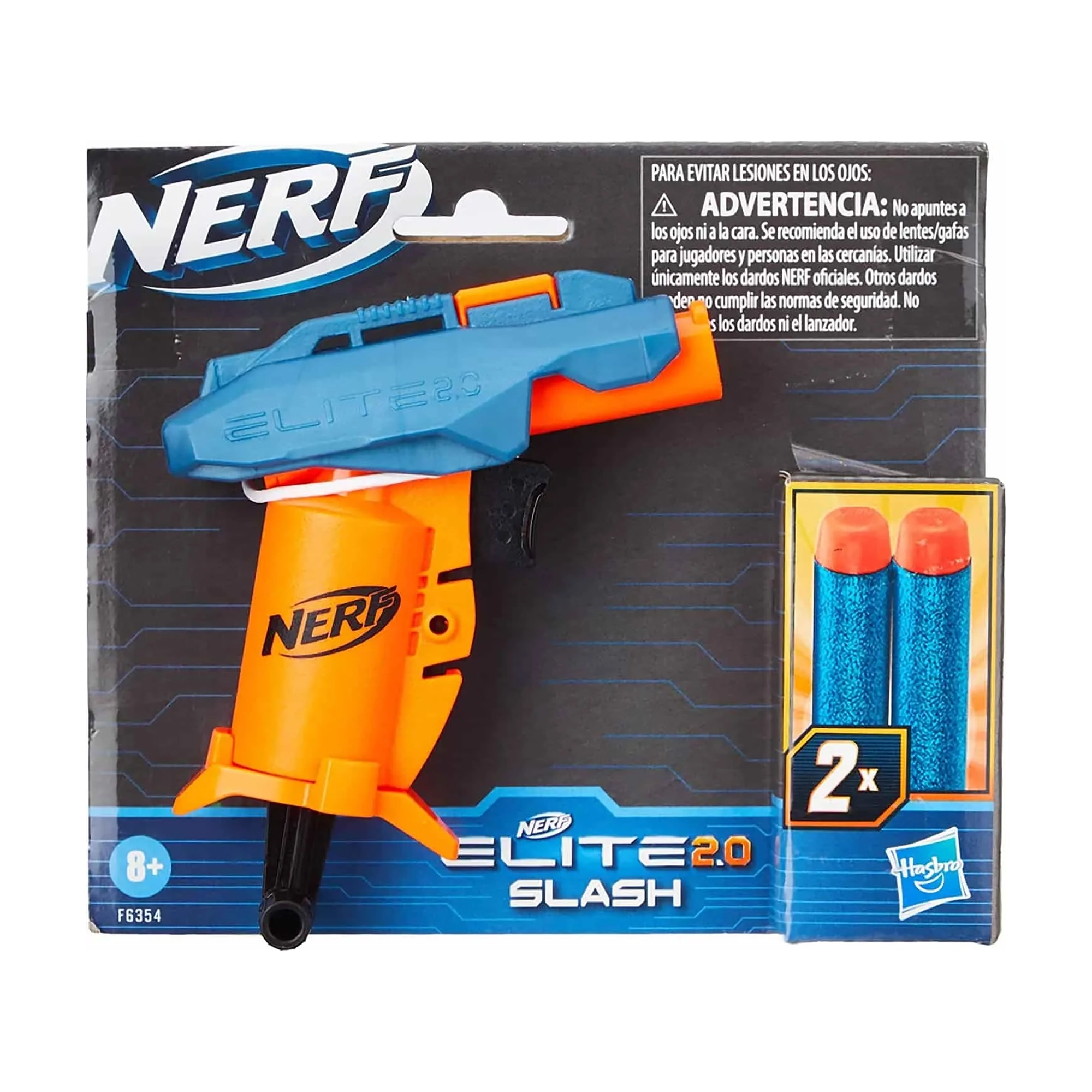 Іграшковий бластер Nerf Elite 2.0 Slash, 4.4*16.5*14 см, від 8 років, 2 стріли (F6354)